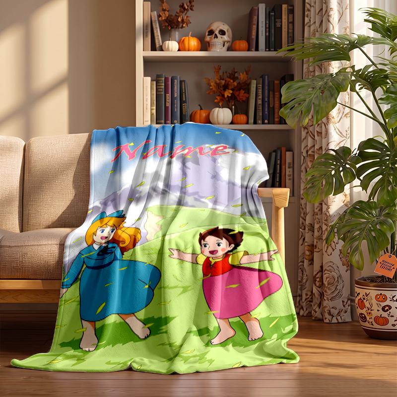 Coperte in Flanella Personalizzate Heidi Morbide Calde Accoglienti Plaid per Arredamento Casa Regali di Festa