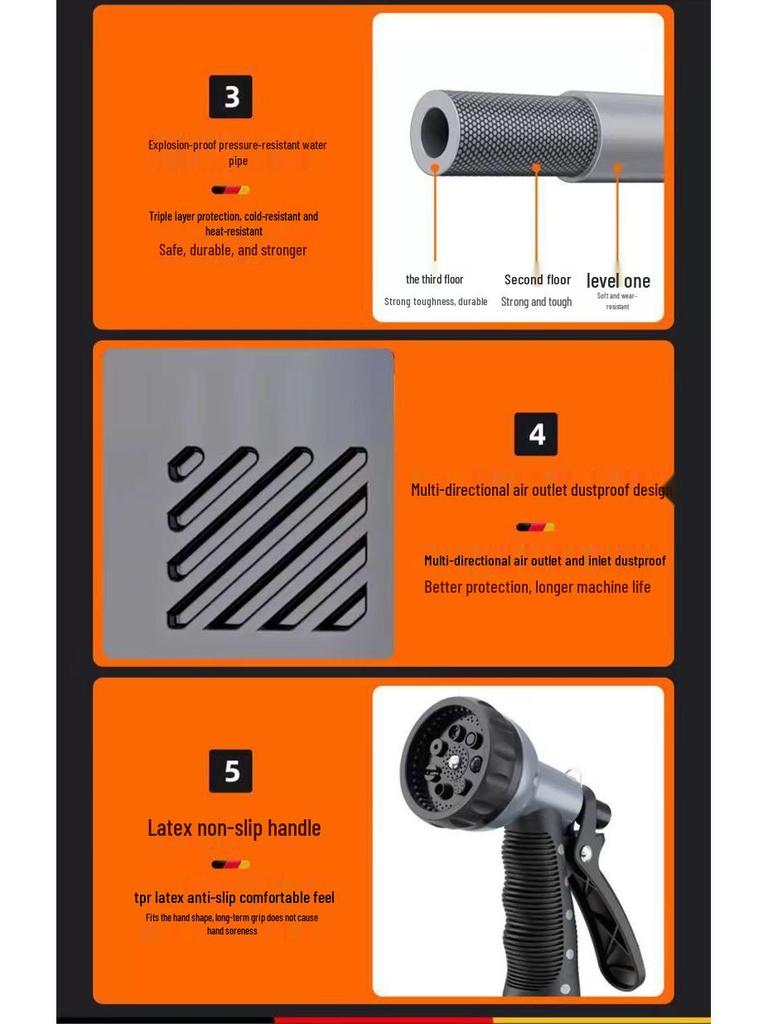Rechargeable Water Pump for Agricultural and Garden Irrigation Systems