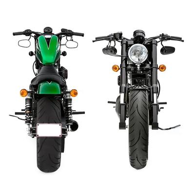 Motorrad Schwarz Rückspiegelglas Für Davidson 1982-2023 Road FLTRX Verkleidung Montage Seitenspiegel