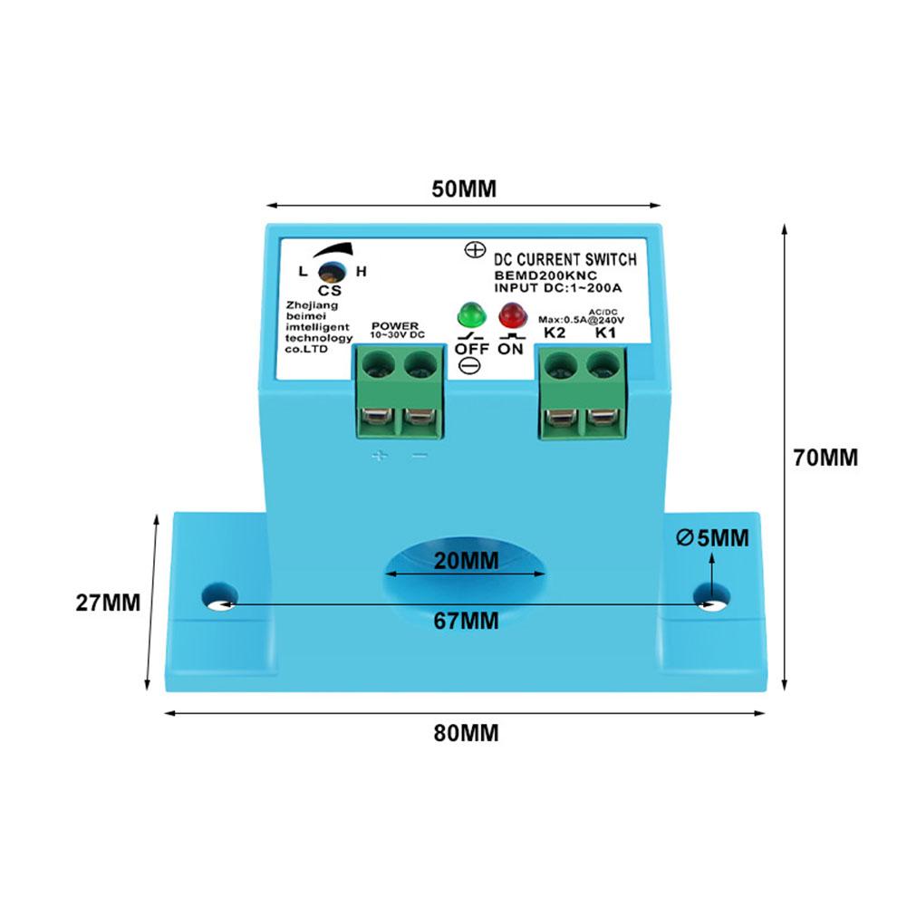 Neuer Stromwandler Stromwandler Kunststoffgehäuse Schaltsignal Stromrelais Stromwandler Induktionsschalter