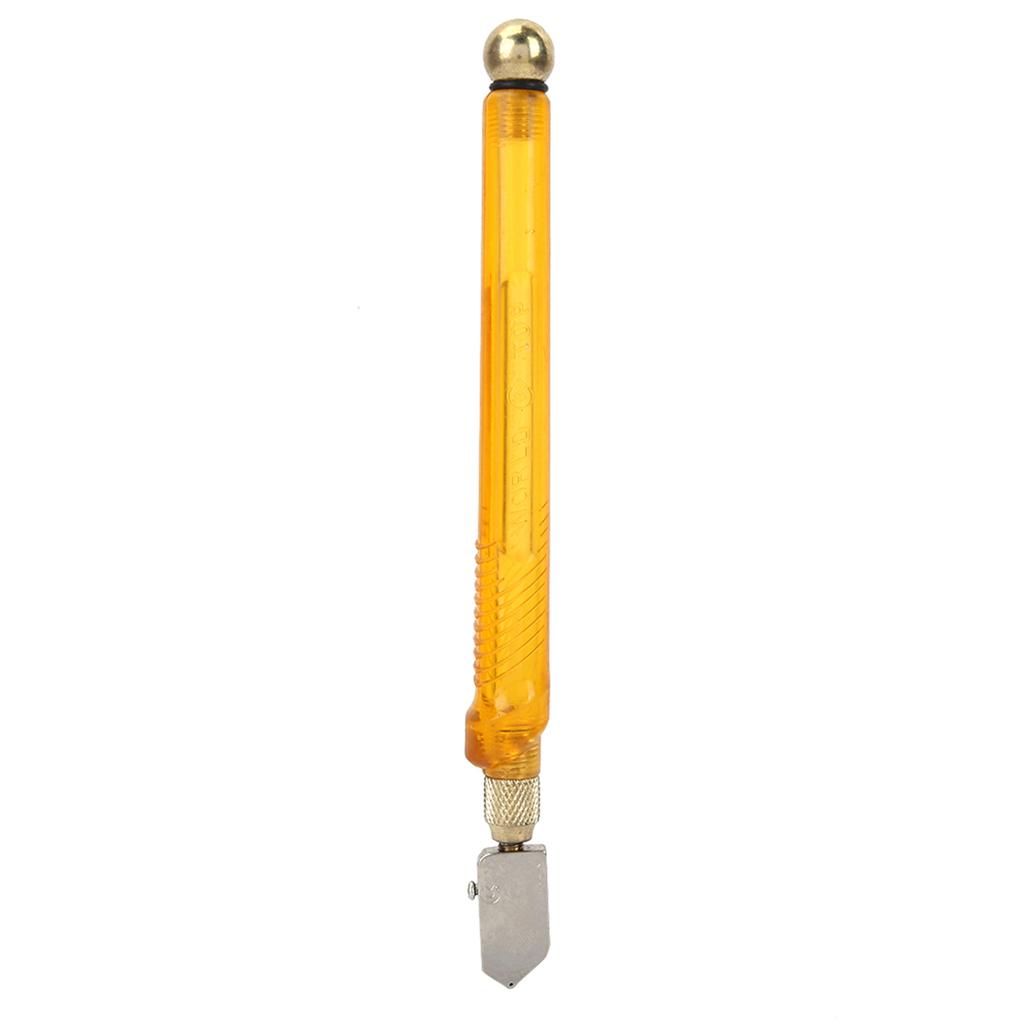 Diamond Glass Cutter Roller Glass Cutter DIY Tile Mirror Diamond Minerals Cutting Tools Antislip Metal Handle Glass Cutter