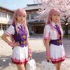 Pretty Derby Special Week Cosplay Costume For Anime Game Role Play With Polyester Cotton Fabric