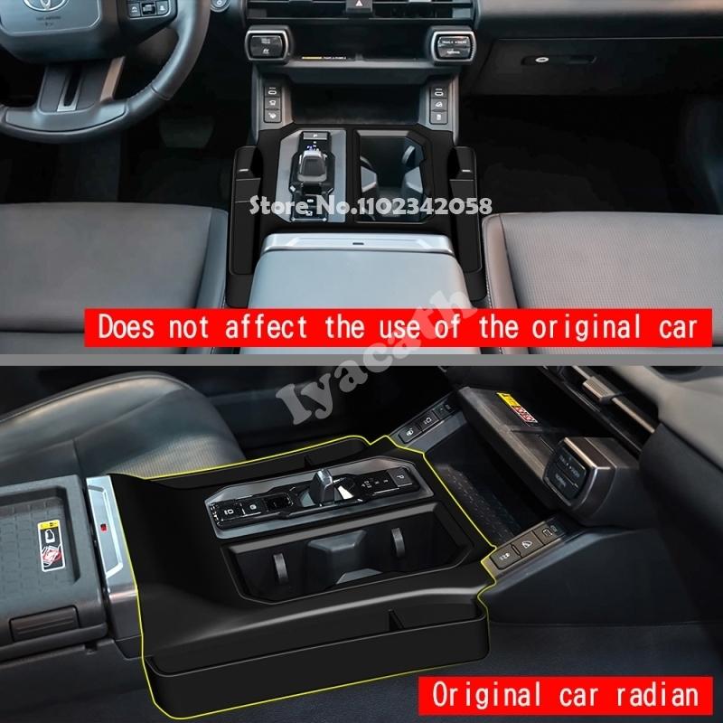 For FOR TOYOTA RAV4 RAV 4 2026 2027 GR sport Silicone gear shift panel with pocket storage waterproof and anti-collision pad