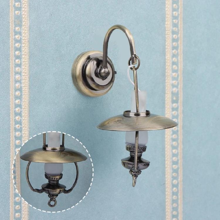 1:12 Dollhouses Living Room Wall Sconce Kid LED Wall Lamp Toy Furniture House Wall Lamp Dollhouses Furniture for Girl