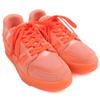 Pristine LOUIS VUITTON Low cut sneakers LV Trainer Line Monogram denim Orange Used