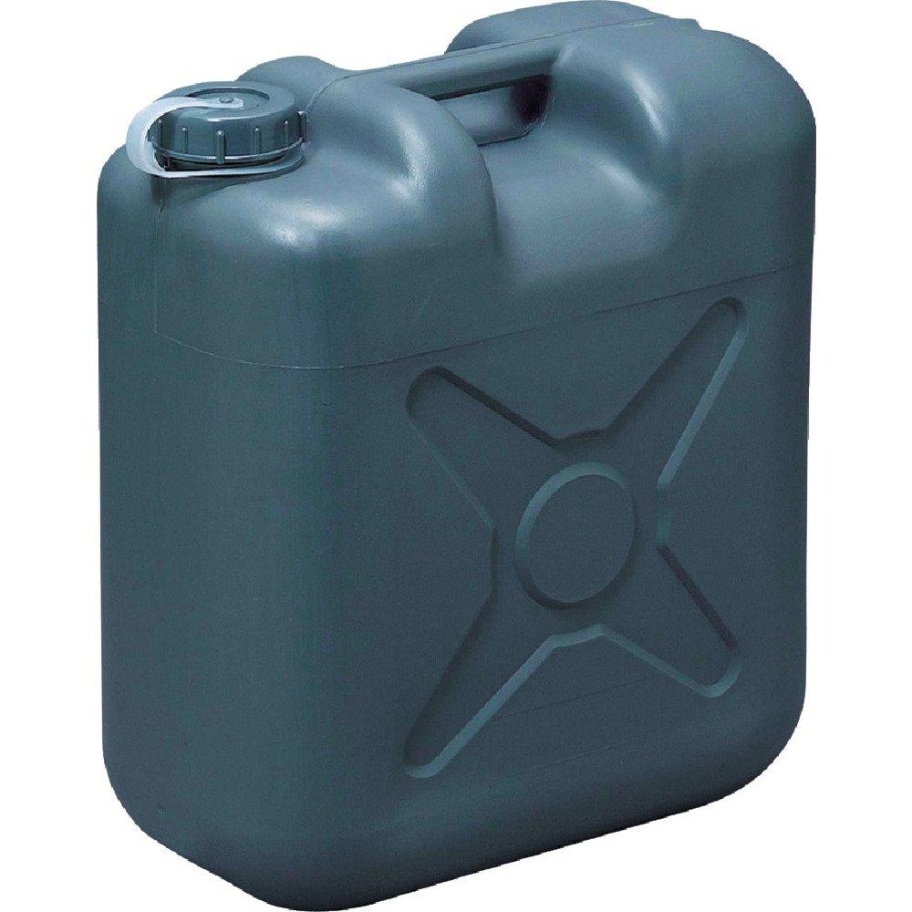 

Mizuho Chemical Industry Flat Can, Single-Ended, Gray, 20L, 0193GY