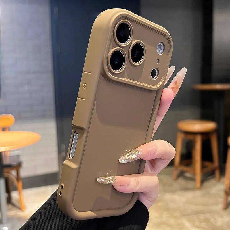 Camera Protection Candy Color Silicone Soft Case For iPhone 11 12 13 14 Plus 15 16 17 Pro Max XR XS X 7 8 SE2 Matte Bumper Cover