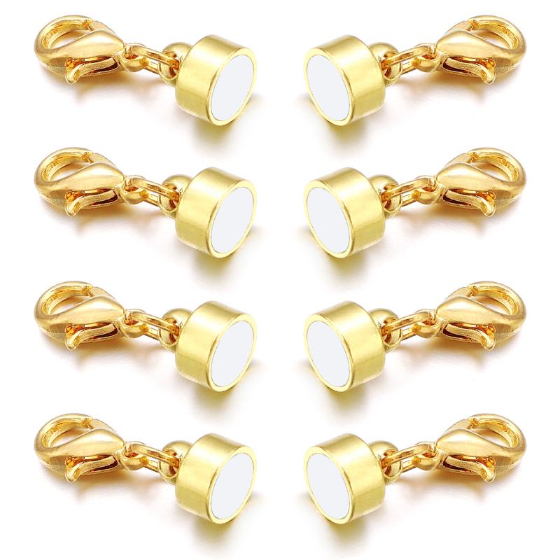Louleur Magnetic Clasps for Jewelry Making DIY Bracelet Necklace Magnet Clasp Connector Buckle Fasteners Accessories Wholesale