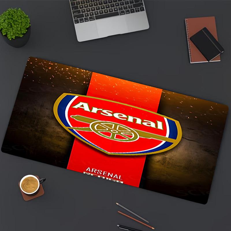 Podkładka pod mysz z nadrukiem Arsenal F.C., do klawiatury, laptopa, PC, do biura, domu, dekoracja biurka, idealny prezent urodzinowy dla graczy