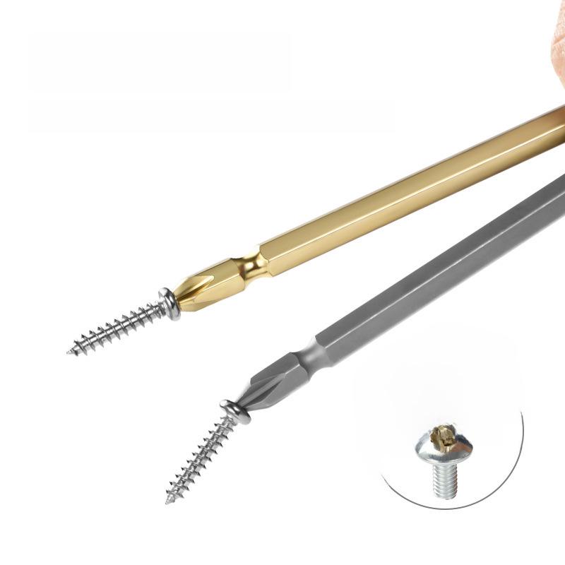 Bangyuan Magnetic Double-Head Cross Head Electric Screwdriver & Hand Drill Bit