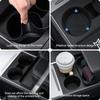 YZ For Tesla Model Y Model 3  Silicone Storage Cup Holder Car Central Control Water Cup Holder Storage Box Car Accessories