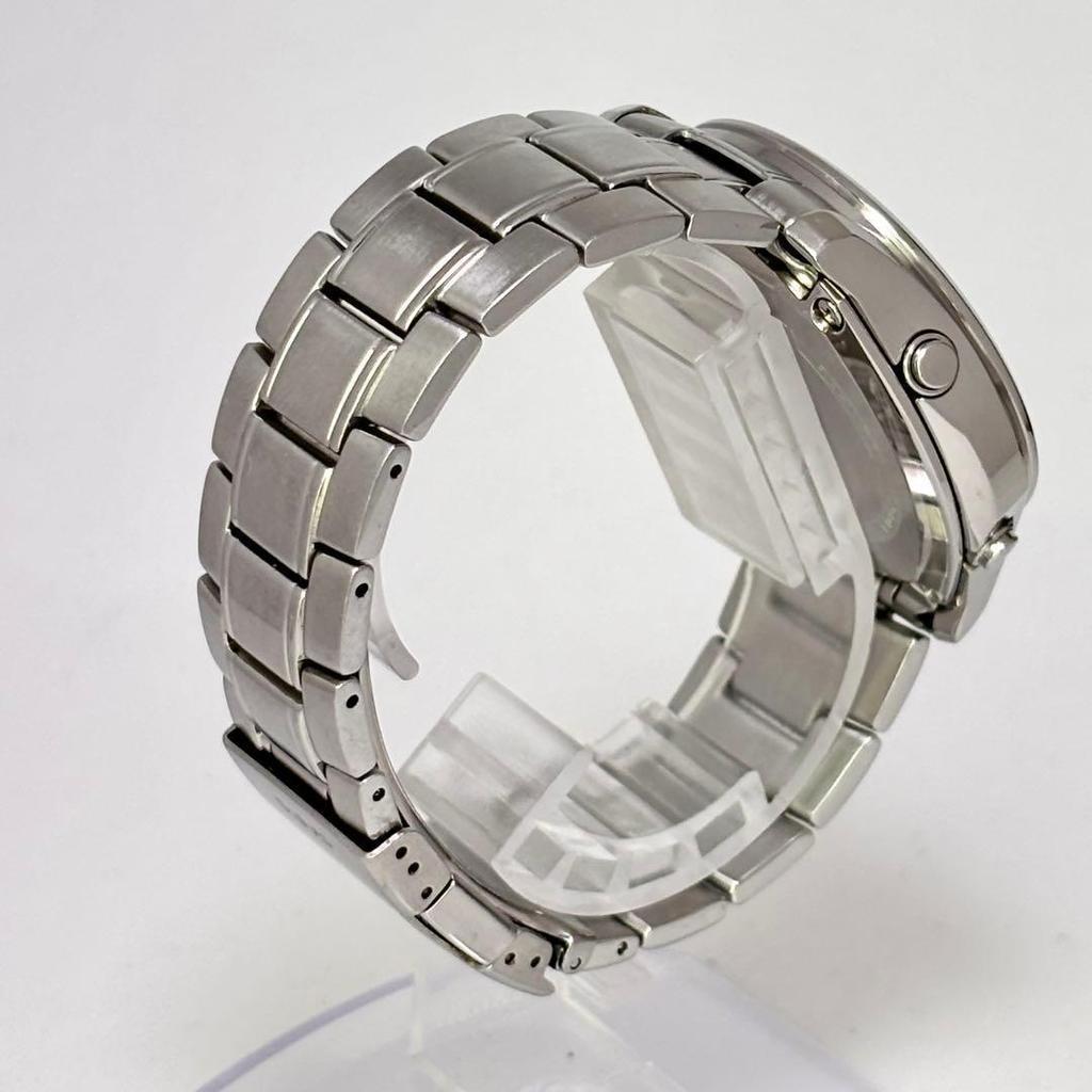 Used [Operating and received radio waves] CASIO Lineage Men's Watch Tough Solar Date
