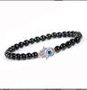 Bracelet œil du mal bleu turc élégant pour hommes et femmes