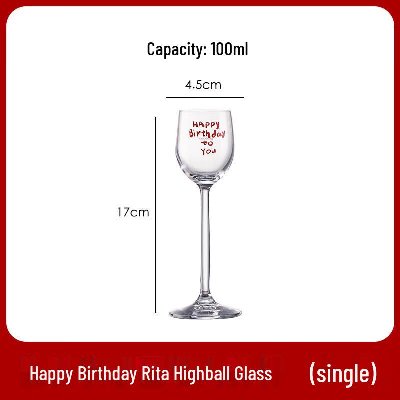 LISM Handmade Crystal Wine & Champagne Stemware