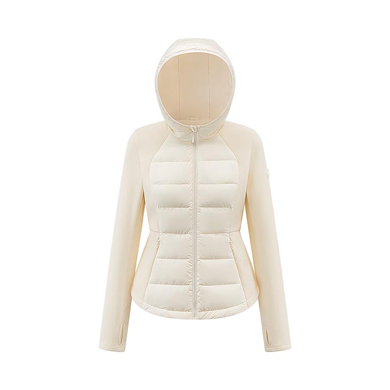 

Женская сверхлегкая пуховая куртка с капюшоном, компактно складывающаяся M