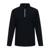 Superior Men'S Winter Lightly Fleece Basic T-Shirt Black (Im0Dks40339)