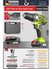 Brushless Electric Drill: Handheld Impact Drill, Multi-Function Hammer, and Rechargeable Screwdriver