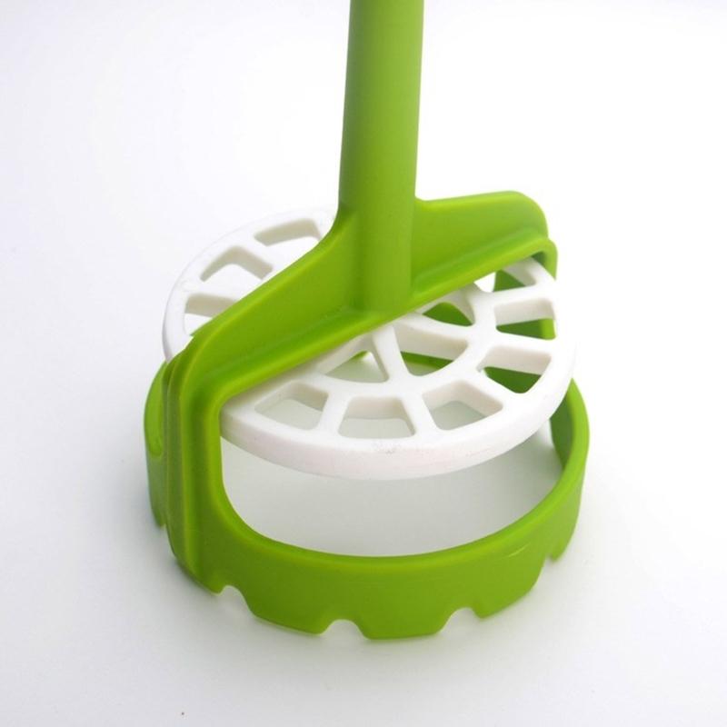 Ergonomic Vegetable Mashing Device Efficient Potato Masher with Smooth Round Holes Convenient Potatoes Crusher