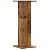 Speaker Stands 2 Pcs. Vintage Wood Look 30x30x80 Cm