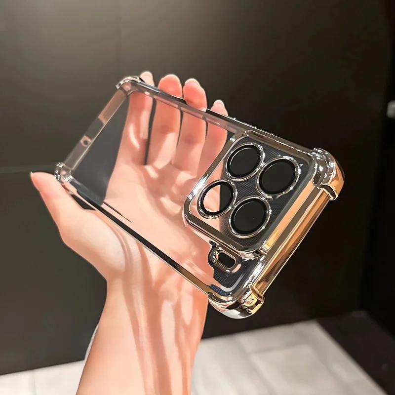 Für Xiaomi Mi 15T 15 T 15tPro Pro Mi15T Silikon Rückabdeckung Vier Ecken Stoßfest Beschichtet Klare Linsenabdeckung Flim Case Capa