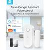 Tuya Smart WiFi Türsensor Öffnen Schließen Tür Fenster Detektor Haus Sicherheitsalarm Unterstützung Alexa Google Stimme APP Fernsteuerung