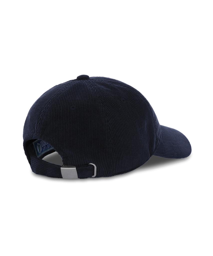 DISCUS ATHLETIC Logo Corduroy 6-Panel Cap Navy