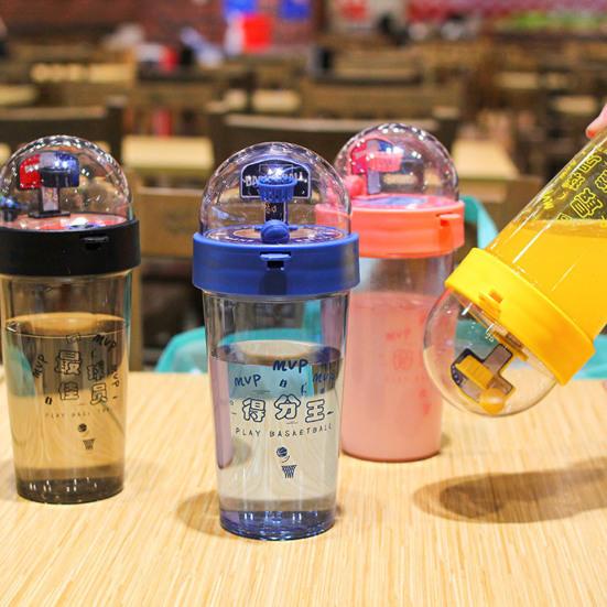 500ml Basketball Water Cup Eco-friendly Large Capacity Portable Fun Sports Shooting Drinking Bottle Travel