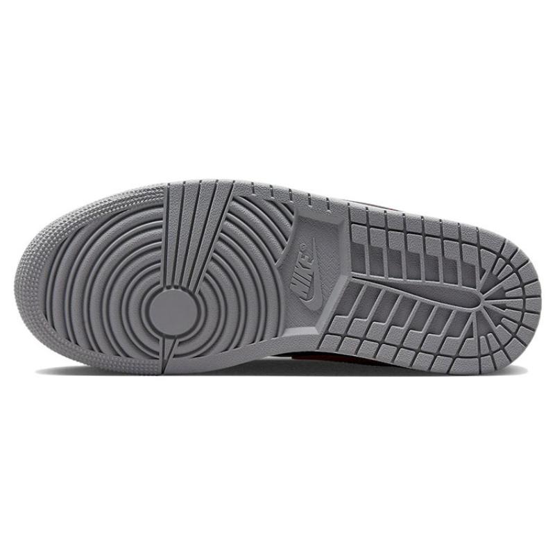 Jordan 1 Low Se Homage Split Gym Red Cement Grey Women's Jordan DR0502-600