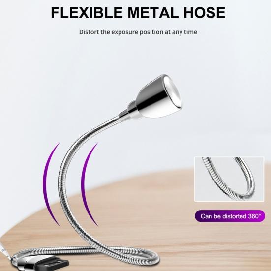 Portable LED UV Ultraviolet Sterilizer Disinfection Light USB Germicidal Lamp