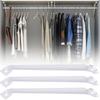 12Inch Wire Shelf Brackets Set Featuring 6 Clip and 2 End Brackets Suitable for Various Display Needs in Home Space