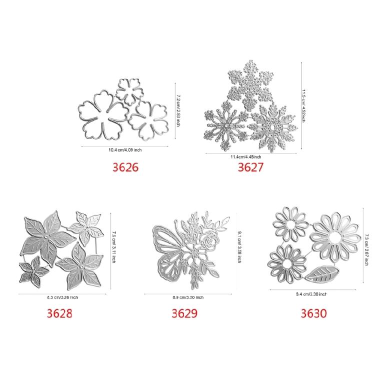 Flower Metal Cutting Dies Card Embossing DIY Photo Album Template Mold Decor