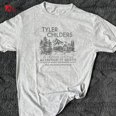 Tyler Childers Country Music Lata 90. Graficzny T-shirt z krótkim rękawem Unisex
