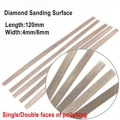 Dental Metal Polishing Stick Strip Diamond Sanding Surface with Single/Double Faces of Polishing Teeth Whitening Material