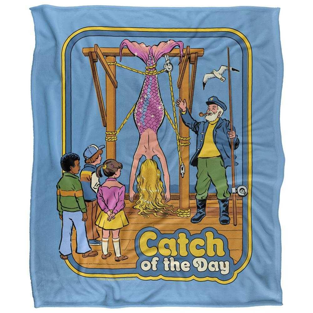 Steven Rhodes Catch Of The Day Soft Touch Blanket