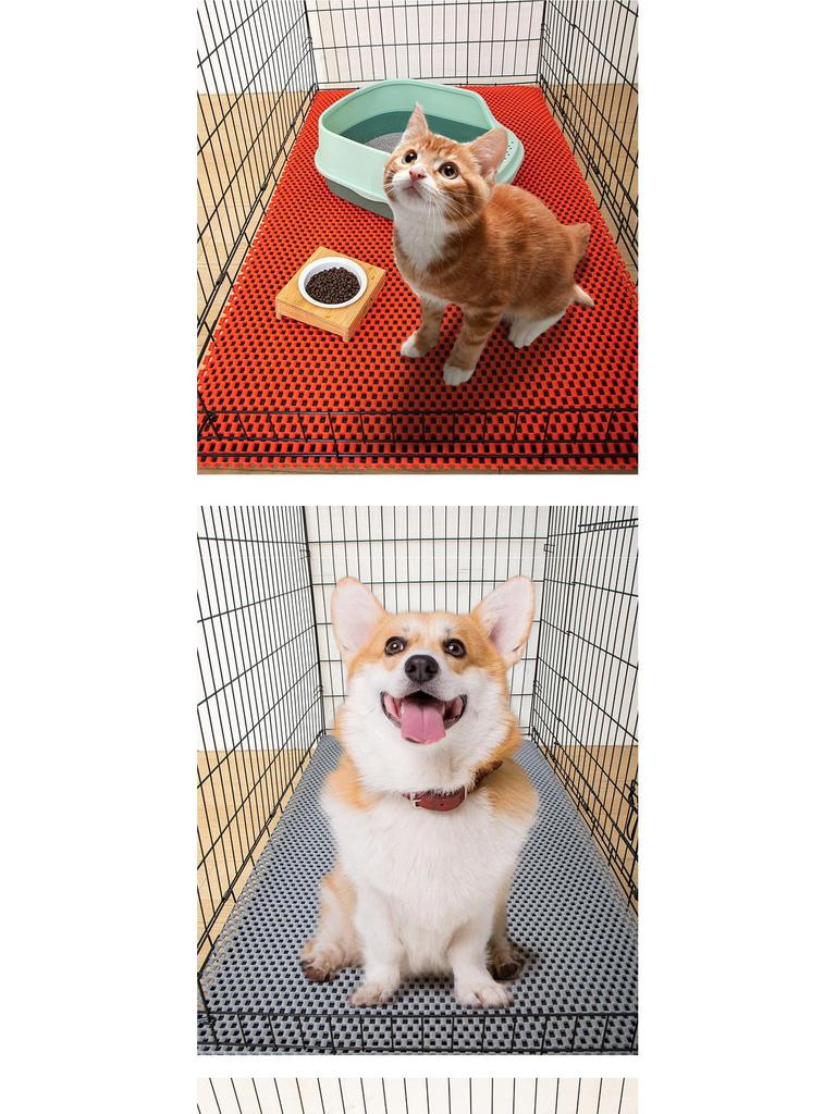 Waterproof Non-slip Pet Mat: Scratch & Dirt-Resistant, Easy-to-Clean Washable Mat for Cats & Dogs
