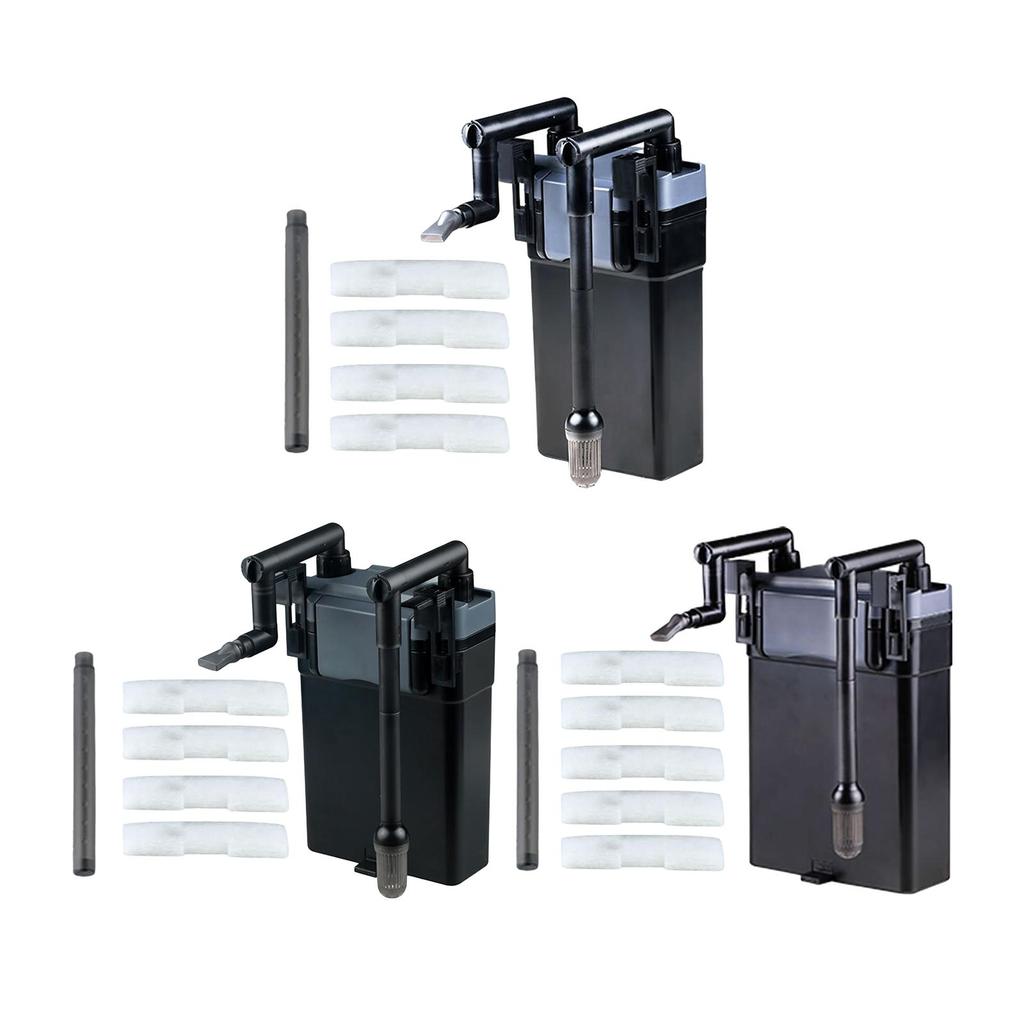 Aquarium Hanging Filter Adjustable Flow Rate External Aquarium Canister