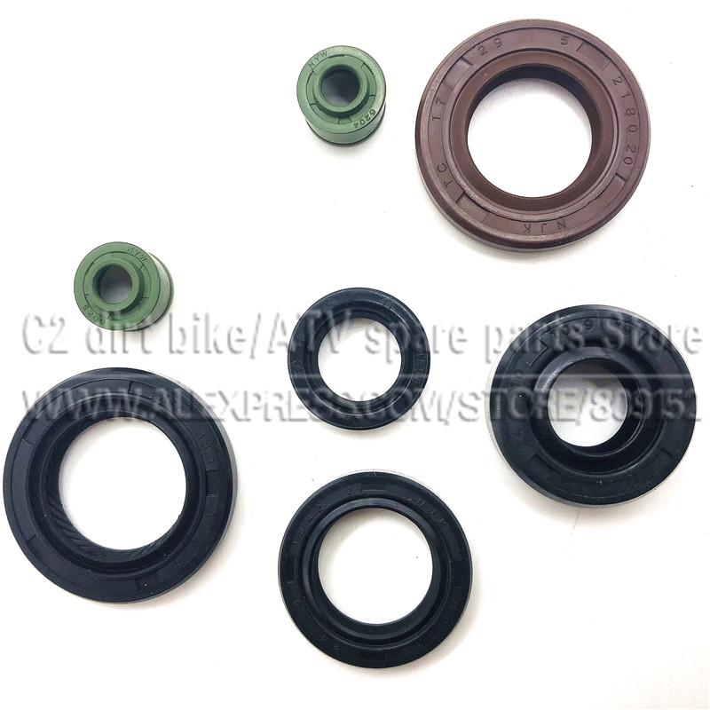 YinXiang Engine 140/150/160cc YX140/150/160 Engine Oil Seal Valve Seal For Chinese Dirt Pit Bike Kayo BSE Apollo YX Engine Parts