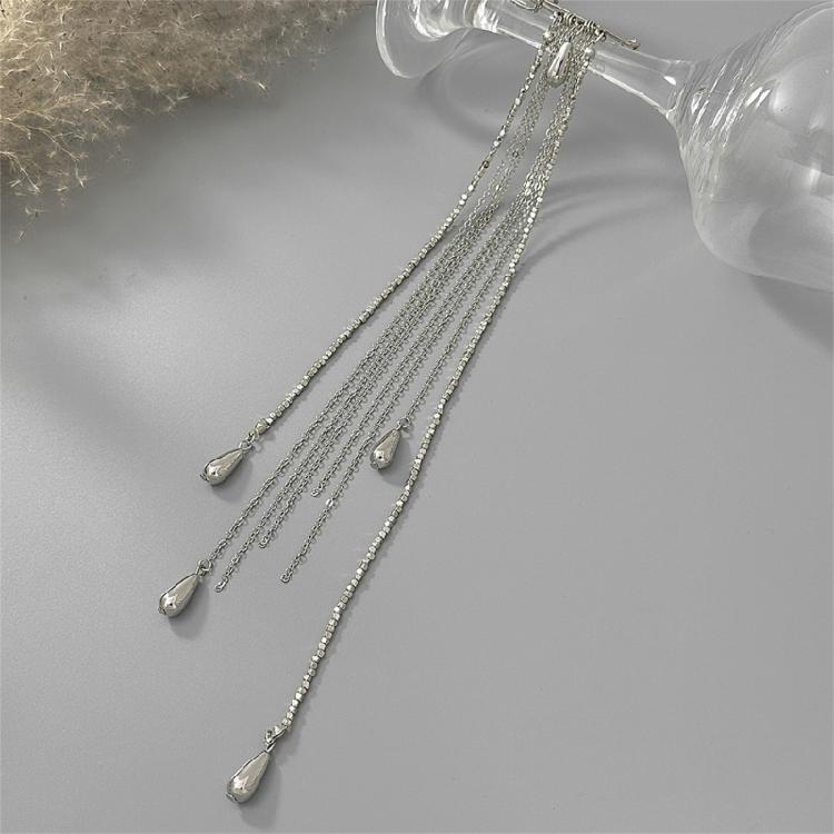 Classical Chain Fringe Brooch Dateless Lapel Pin Accessory Elegant Fringe Pin Enhances Dresses Coats And Handbags