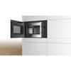 Micro-ondes simple encastrable -BOSCH SER4 - BFL523MB1F - Noir - 7 programmes auto - 38,2 x 59,4 x 31,7 cm