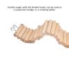 7.5*30cm Pet Hamster Parrot Climbing Soft Ladder Suspension Bridge Birds Toy
