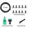10Meters New Irrigation Garden Sprayer System with 10 Sprinklers Nozzles Misting Fog Cooling Water Sprayer for Agricultural Use