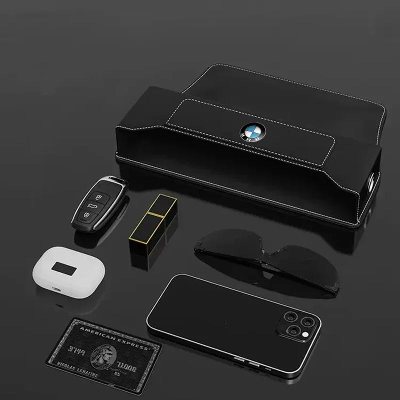 Autositz-Lücken-Multifunktions-Leder-Organizer-Aufbewahrung für BMW X1 X3 X5 X6 X7 1 3 5 6 7 Serie G20 G30 G11 F15 F16 G01 G02 F48
