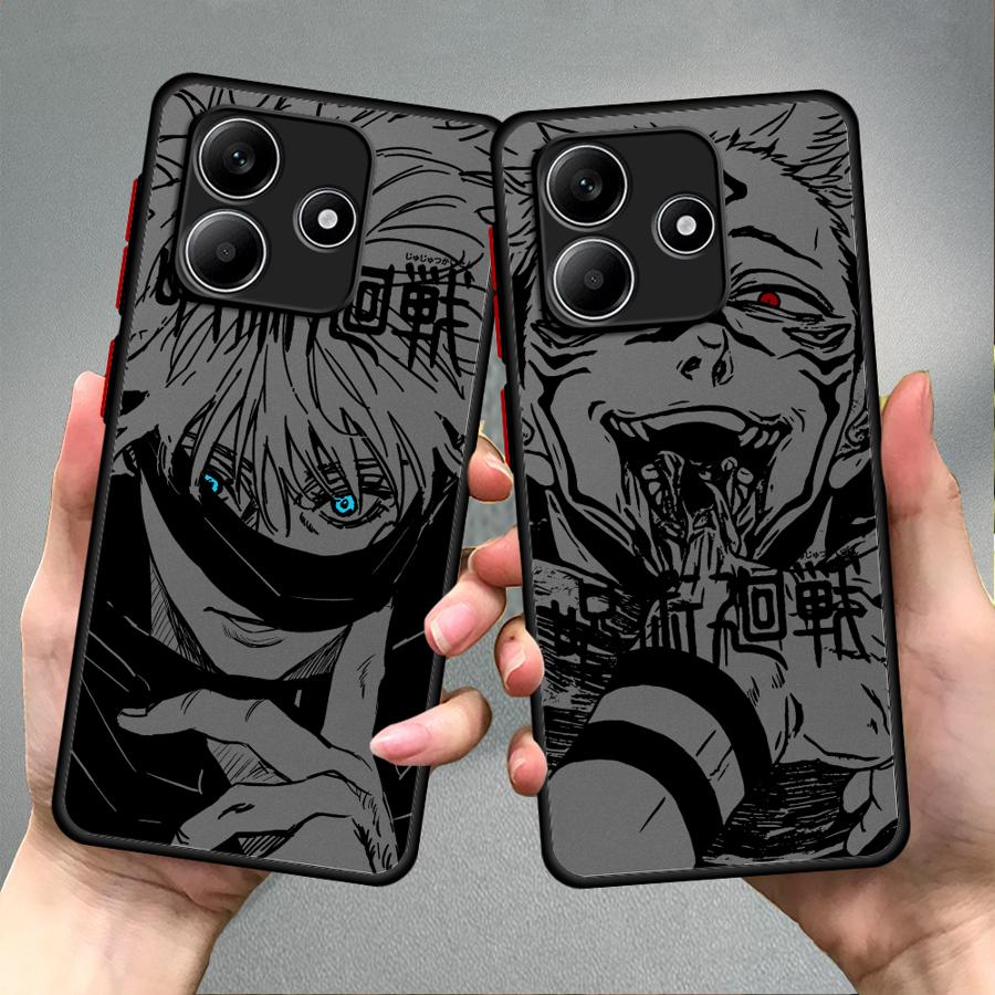 Japanese Cool Anime Funda Back Phone Cover Case for Xiaomi Redmi Note 14 A4 10 13C 12 9S 13 Pro Plus 14C 11