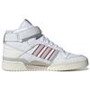adidas Forum Mid Weiß Grau Rot Herren Sneaker Wolkenweiß Grau-Eins Blau H03434