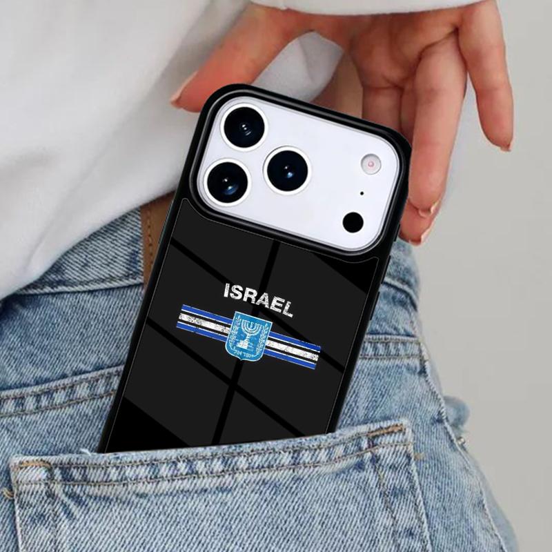 I-srael Flag soft Phone Case for iPhone 16e 15 14 13 12 17 Pro Max Plus Air 17pro Cover Coque
