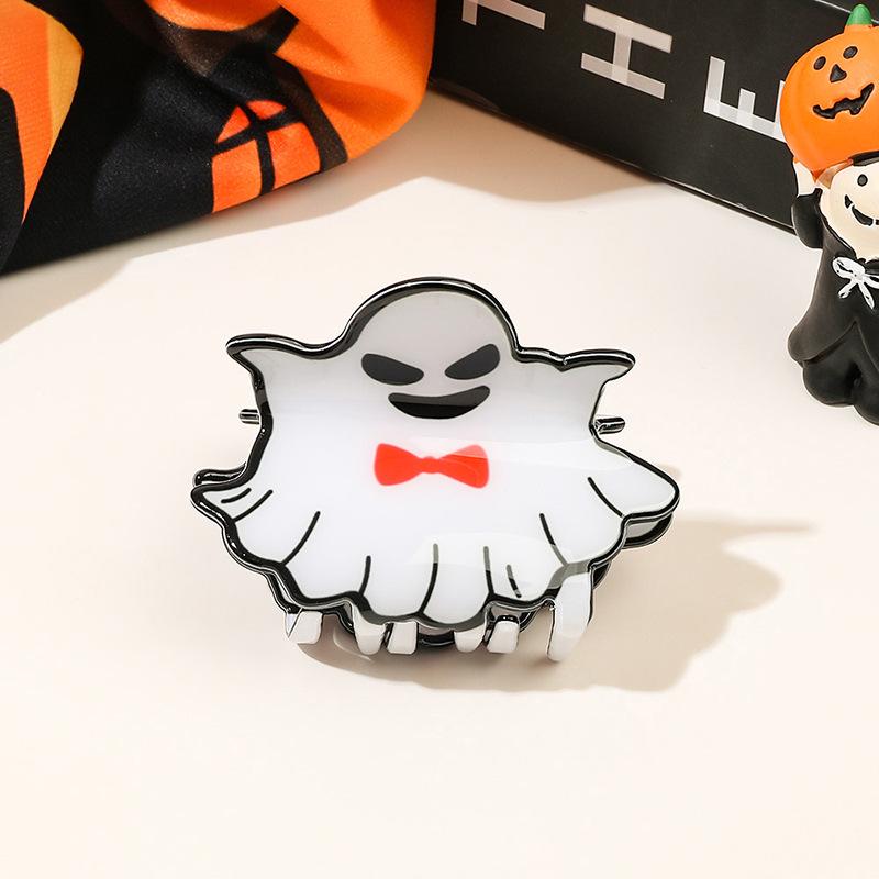 Kreative Halloween Acryl Hai Haarklammer - Damen Einzigartiges Hochsteckfrisur-Accessoire