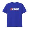 ECHO Outdoor Power Equipment Men's Grey T Shirt Size S 5XL Vintage Washed Versatile Stylish Breathable Homme Comfortable