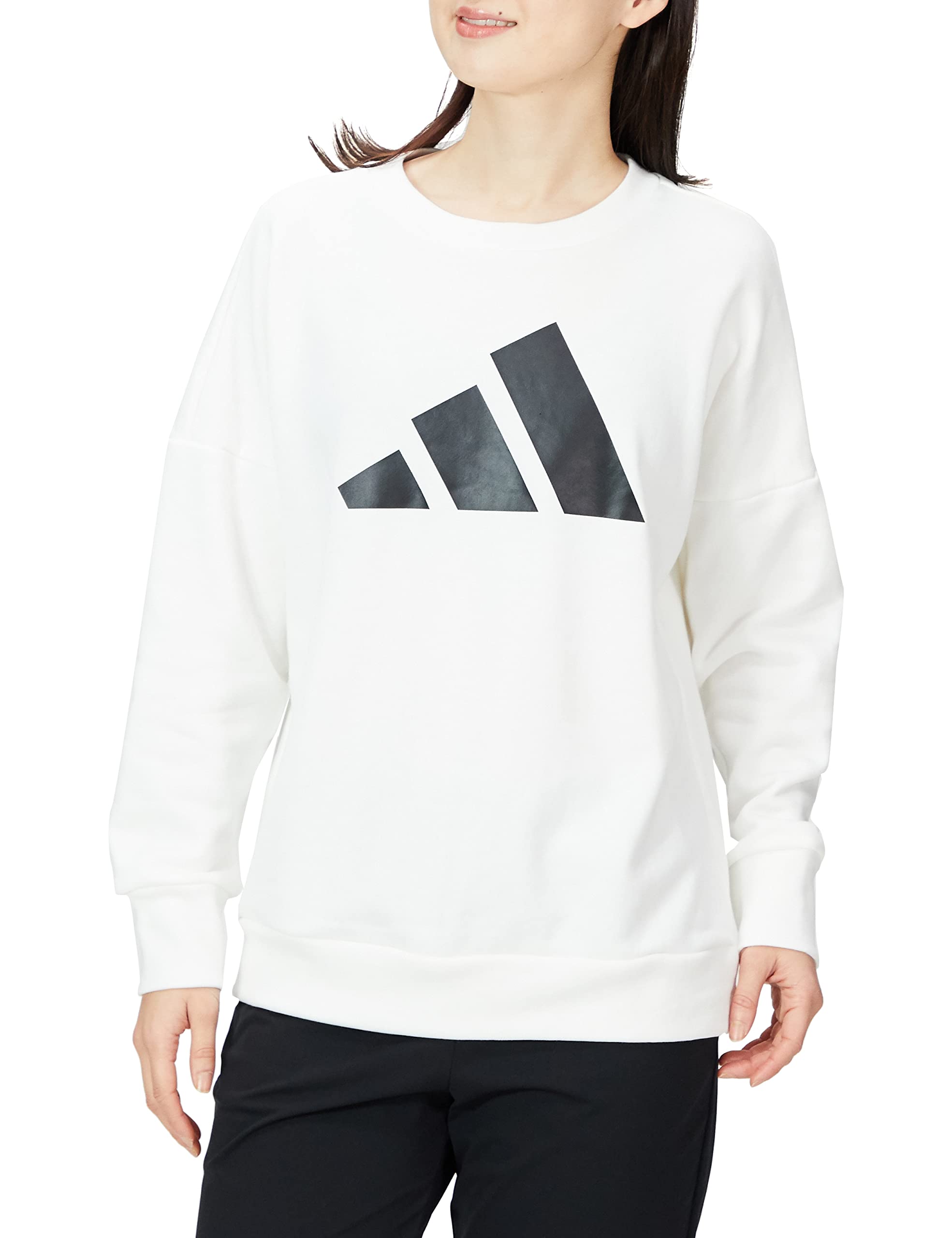 

Adidas Future Icon Sweatshirt EKT19 White Size M Women s (H24093)