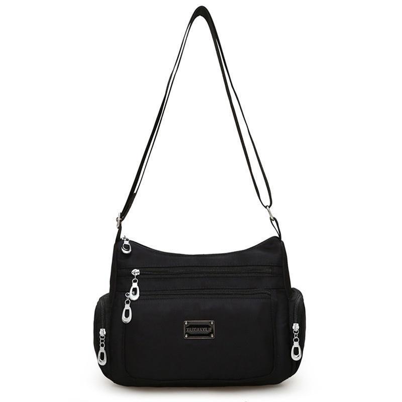 Yogodlns Women Fashion Waterproof Single Shoulder Bag Waterproof Nylon Shoulder Messenger Casual Travel Bags
