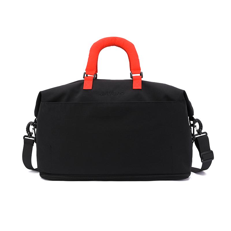 Outdoor Short-Distance Travel Bag Shoulder Luggage Bag Dry and Wet Separate Sports Fitness Bag